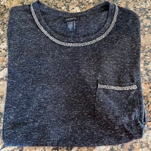 Like new!  Torrid Studded Pocket Tee Size 2